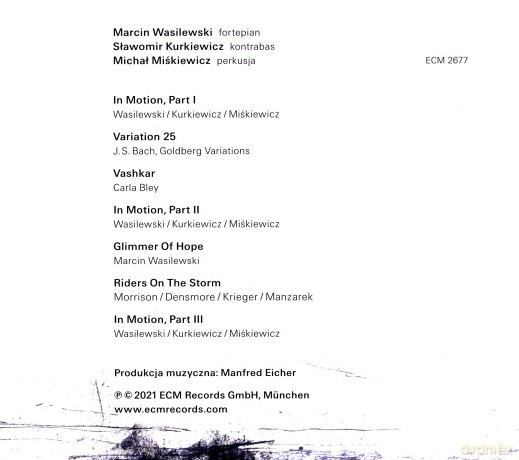 Marcin Wasilewski Trio: En Attendant [CD]
