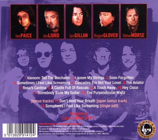 Deep Purple: Purpendicular [CD]