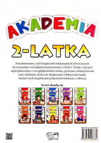 Ćwicz Akademia 2-latka [KSIĄŻKA]