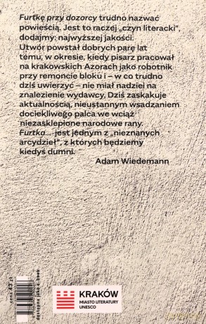 Furtka przy dozorcy - Waldemar Bawołek [KSIĄŻKA]