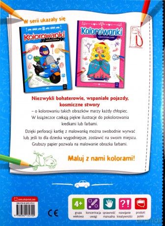 Kolorowanki małego chłopca [KSIĄŻKA]