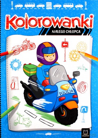 Kolorowanki małego chłopca [KSIĄŻKA]