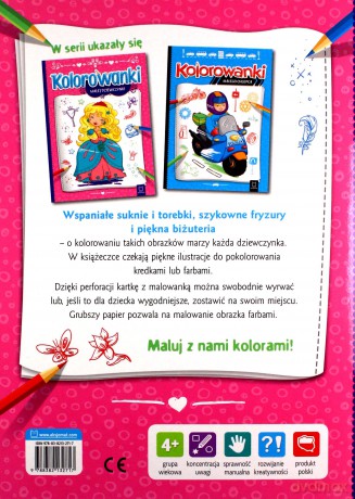 Kolorowanki małej dziewczynki [KSIĄŻKA]