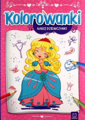 Kolorowanki małej dziewczynki [KSIĄŻKA]