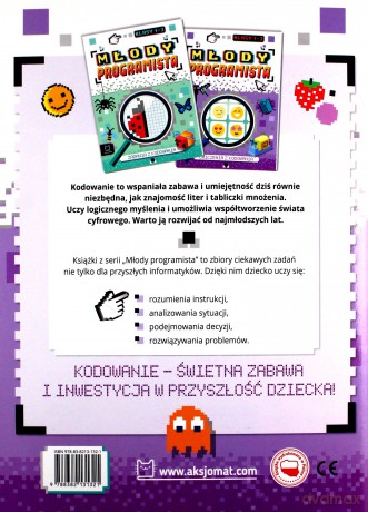 Młody programista. Ćwiczenia z kodowania dla klas 1-3 - Weronika Adamska [KSIĄŻKA]
