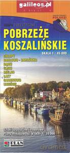 Pobrzeże koszalińskie - Mapa turystyczna 1:45000