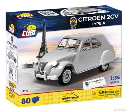 Citroen 2CV Typ A 1949 [KLOCKI]