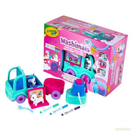 Figurki zwierzątka Mobilne Spa Washimals