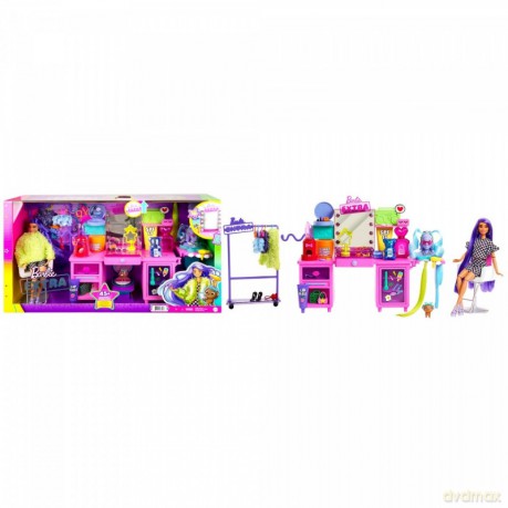 Lalka Barbie Extra Toaletka Zestaw