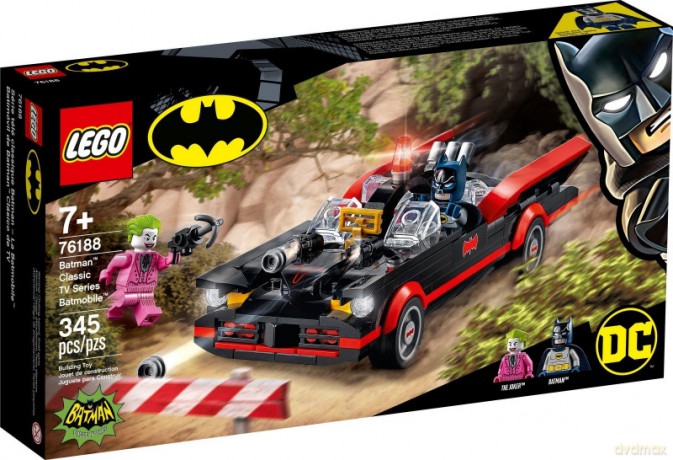 LEGO Super Heroes Batmobil Klasyczny serial TV (76188) [KLOCKI]