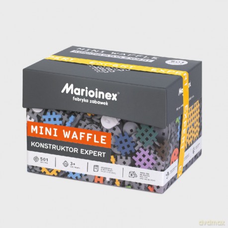 Mini Waffle Konstruktor Expert 501 elementów [KLOCKI]
