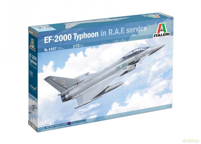 Model do sklejania EF-2000 Typhoon In R.A.F. Service 1/72