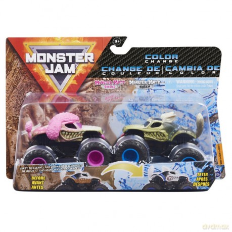 Pojazdy Monster Jam 1/64 Diecast 2-pak