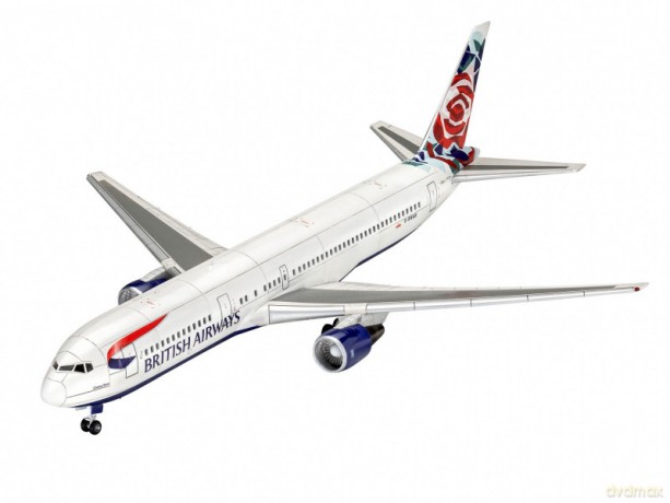 Samolot do sklejania Boeing 767-300ER British Airways Chelsea Rose