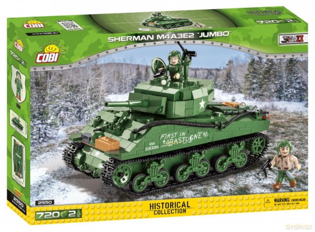 Sherman M4A3E2 Jumbo [KLOCKI]