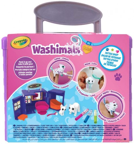 Studio tatuażu w walizeczce Washimals