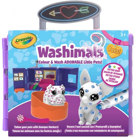 Studio tatuażu w walizeczce Washimals