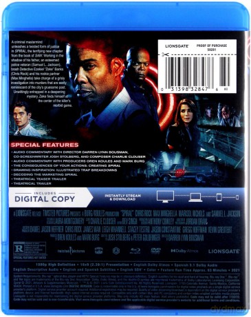 Spiral: From the Book of Saw (Spirala: Nowy rozdział serii Piła) [Blu-Ray]