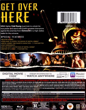 Mortal Kombat [Blu-Ray]