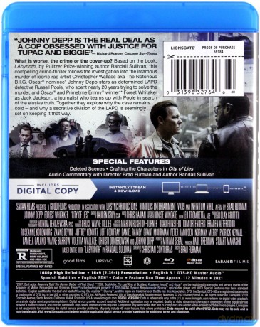 City of Lies (Miasto kłamstw) [Blu-Ray]