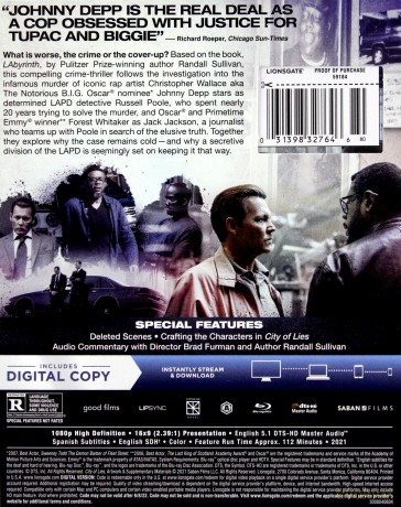 City of Lies (Miasto kłamstw) [Blu-Ray]