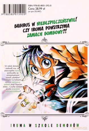 Iruma w szkole demonów (Tom 4) - Osamu Nishi [KOMIKS]