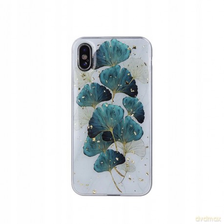 Nakładka Gold Glam do iPhone XR listki