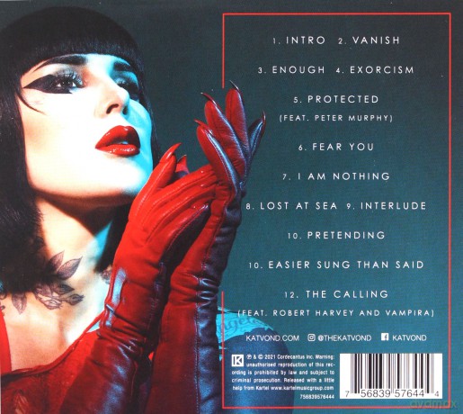 Kat Von D: Love Made Me Do It [CD]