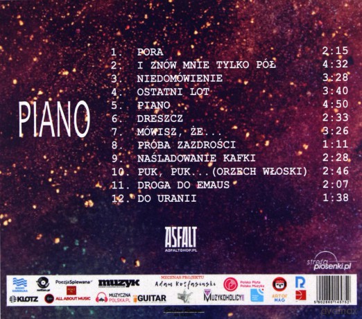 Mirek i Magdalena Czyżykiewicz: Piano [CD]