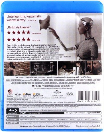 Ex Machina (Platinum Collection) [Blu-Ray]