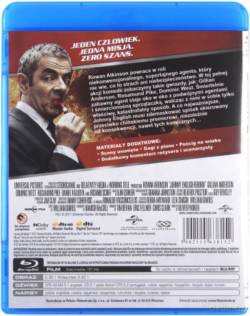 Johnny English Reaktywacja (Platinum Collection) [Blu-Ray]