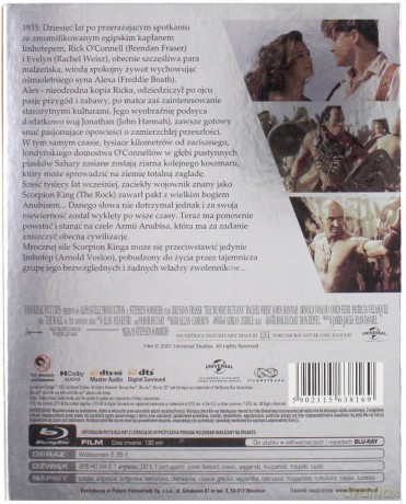 Mumia powraca (Platinum Collection) [Blu-Ray]