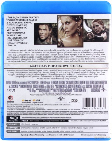 Łowca i Królowa Lodu (Platinum Collection) [Blu-Ray]