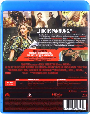 A Quiet Place Part II (Ciche miejsce 2) [Blu-Ray]