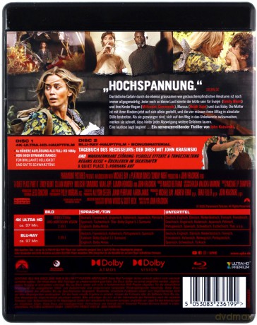 Ciche miejsce 2 [Blu-Ray 4K]+[Blu-Ray]