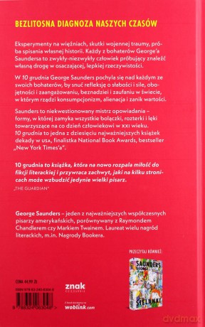 10 grudnia - George Saunders [KSIĄŻKA]