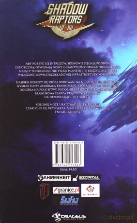Anomalia. Shadow Raptors (Tom 6) - Sławomir Nieściur [KSIĄŻKA]