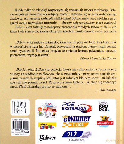 Bobcio i mecz żużlowy - Marta Magdańska [KSIĄŻKA]
