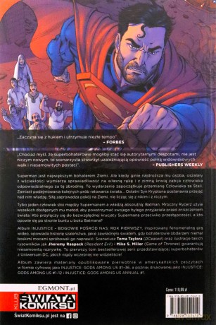 Bogowie pośród nas. Injustice. Rok pierwszy - Tom Taylor, Jheremy Raapack, Mike S. Miller [KOMIKS]