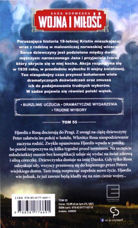 Cienie wojny. Wojna i miłość (Tom 55) - Else Kristiansen [KSIĄŻKA]