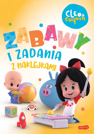 Cleo i Cuquin. Zabawy i zadania z naklejkami [KSIĄŻKA]