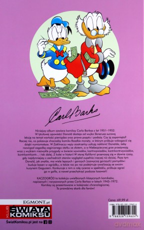 Deszcz pieniędzy. Kaczogród (Tom 13) - Carl Barks [KOMIKS]