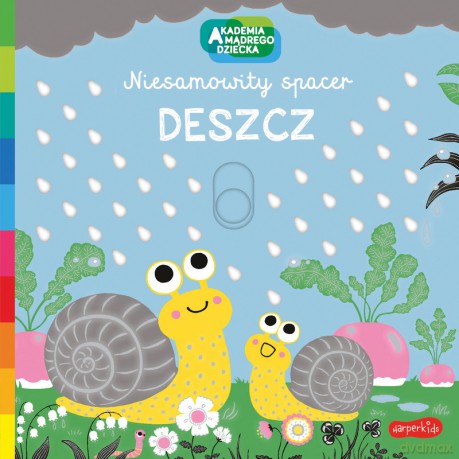Deszcz. Akademia mądrego dziecka. Niesamowity spacer - Emiri Hayashi [KSIĄŻKA]