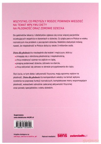 Dieta dla płodności - Sylwia Leszczyńska [KSIĄŻKA]