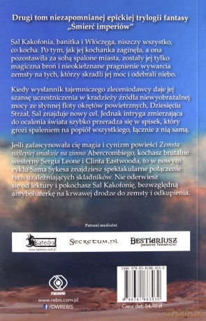 Dziesięć Żelaznych Strzał. Śmierć imperiów (Tom 2) - Sam Sykes [KSIĄŻKA]