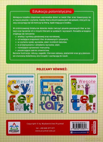 Edukacja polonistyczna. Pierwszy elementarz - Marta Buk-Cegiełka, Maria Jarząbek [KSIĄŻKA]