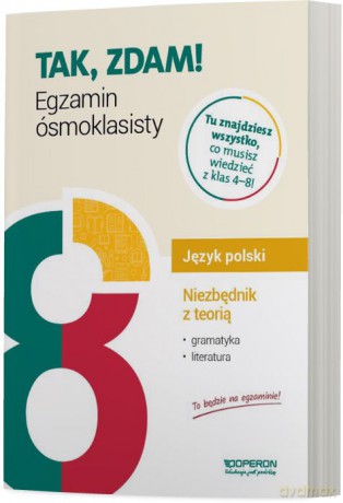 Egzamin ósmoklasisty 2022 Język polski niezbędnik z teorią [KSIĄŻKA]