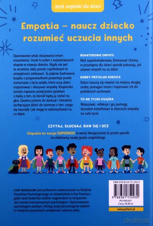 Empatia to Twoja Supermoc. Empathy Is Your Superpower w wersji dwujęzycznej dla dzieci - Cori Bussolari [KSIĄŻKA]
