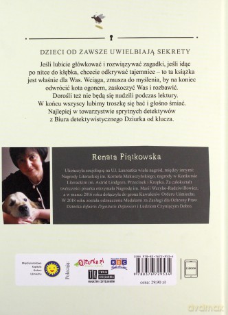 Główka pracuje. Biuro detektywistyczne Dziurka od klucza - Renata Piątkowska [KSIĄŻKA]