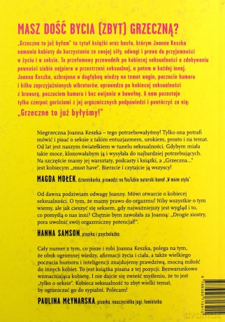 Grzeczna to już byłam. Kobiecy przewodnik po seksualności - Joanna Keszka [KSIĄŻKA]